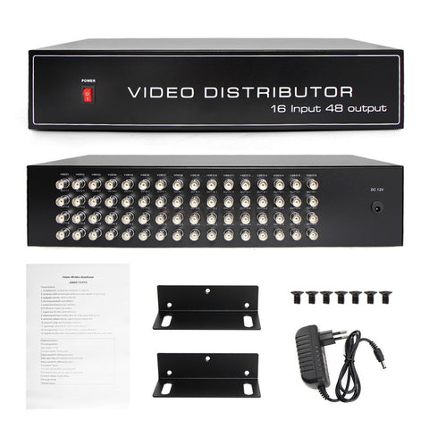 Séparateur Distributeur Vidéo CCTV 48 Ports séparateur vidéo caméra CVI/TVI/AHD BoaVision
