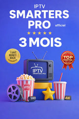 Code Smarters Pro 3 mois Smarters Player Lite MegaOtt, M3U