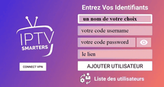 Code Smarters Pro Android TV MegaOTT IBO PLAYER Multi-écrans