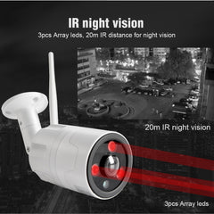 Caméra Bullet IP WIFI 1080 P vision nocturne 20 M APP CamHi BoaVision