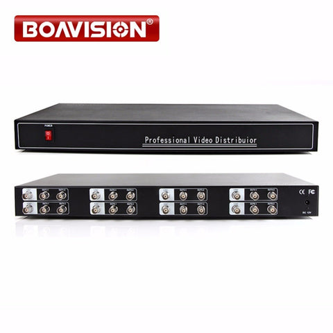 Séparateur Vidéo 8 entrée 16 sorties, prise en charge 1080 P/720 P CVI/TVI/AHD BoaVision