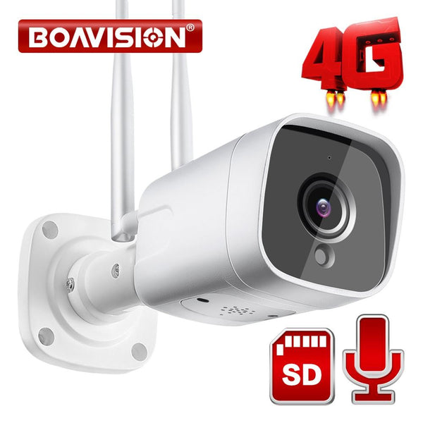 4G Caméra carte sim application téléphone 1080P 5MP VISION NOCTURNE 20 Mètres BOAVISION CCTV