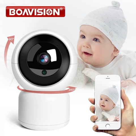 Baby-phone sans fil avec caméra orientable et écran couleur portée jusqu'à  250 mètres [PEARLTV.FR] 
