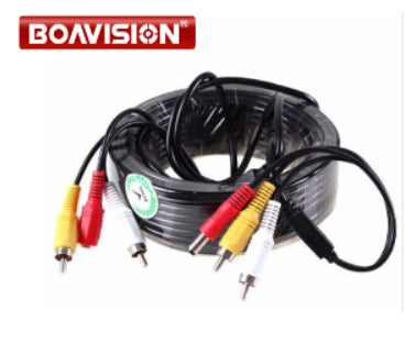 Câble RCA CCTV DVR 5,10,15,20 MÈTRE BoaVision