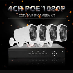 Kit Vidéo Surveillance IP 4 caméra IP CCTV BoaVision Infrarouge