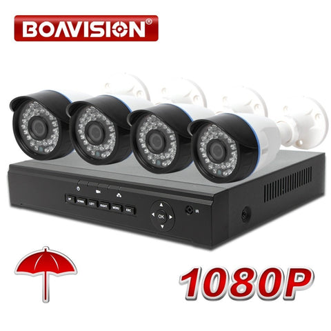 Kit Vidéo Surveillance IP 4 caméra IP CCTV BoaVision Vision Nocturne