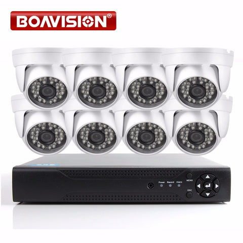 Kit Vidéo Surveillance IP 8 caméra IP CCTV BoaVision Vision Nocturne